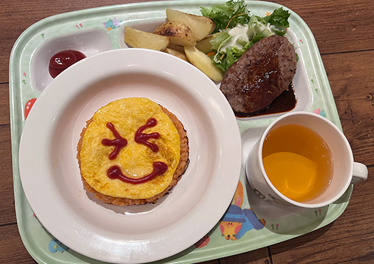 キッズオムドリアプレート