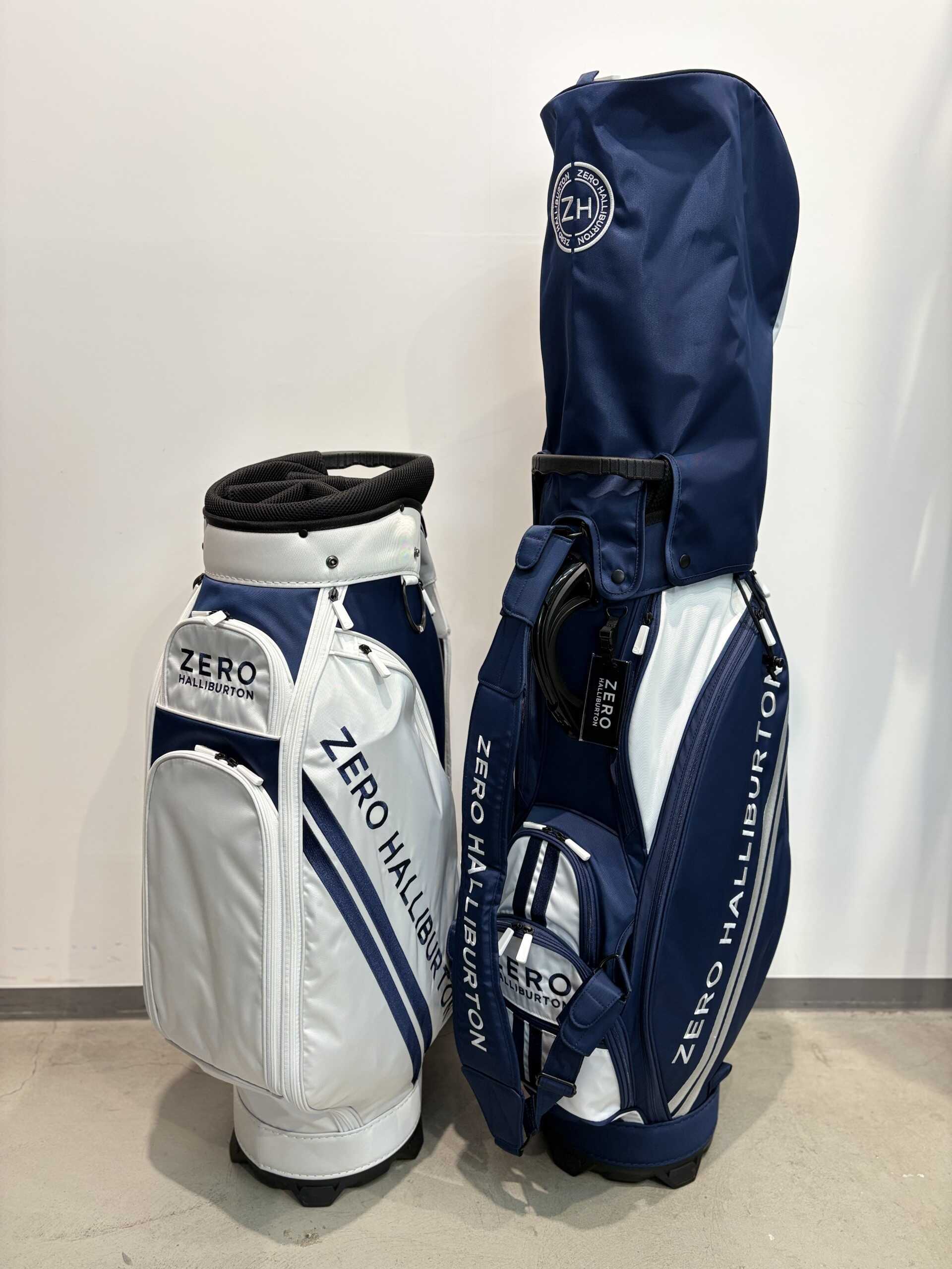 処分価格 ゼロハリバートン ネイビー キャディバッグ 処分価格