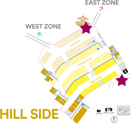 “HILL SIDE” area bus terminal