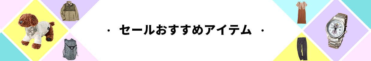 セールおすすめアイテム