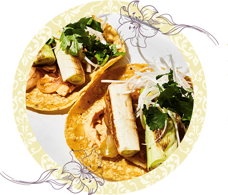 Fukaya Negi Tacos