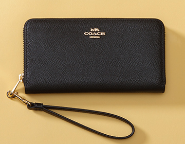 Coach ロング ジップ アラウンド ウォレット