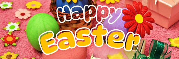 イースター装飾「Easter in Wonderland」