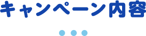 キャンペーン内容