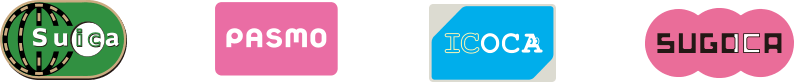 Suica / PASMO / ICOCA / SUGOCA