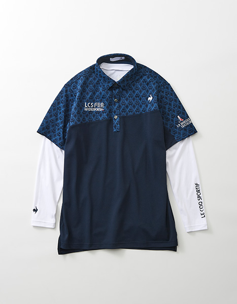 インナー付き半袖シャツ